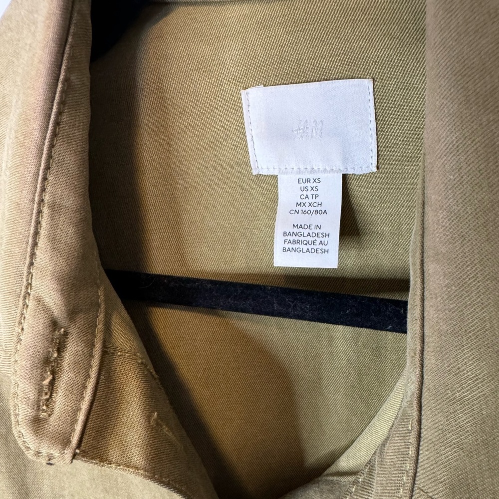 Ladies Oversized Green Jacket - Picture 2 of 3